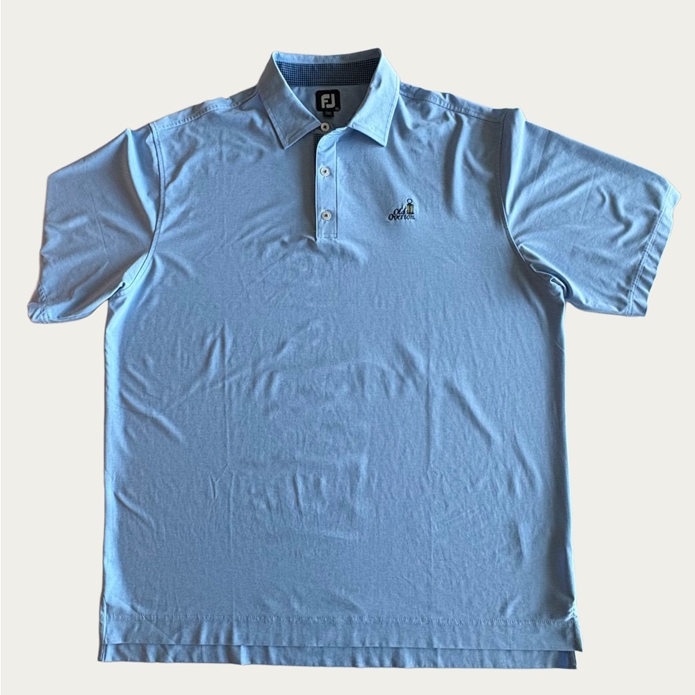 FootJoy Men's Sky Blue Polo Shirt